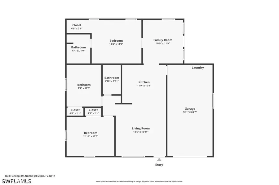 1934 Flamingo Drive, North Fort Myers, FL 33917 - #3