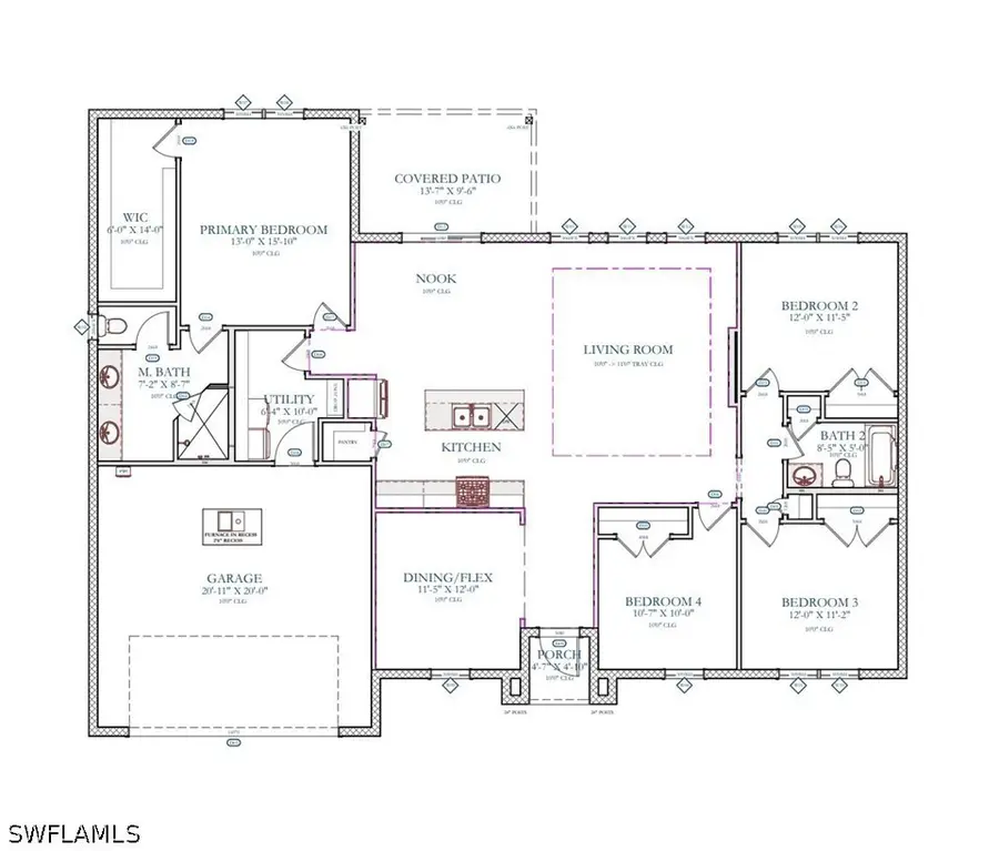 518 Keller Street E, Lehigh Acres, FL 33974 - #2