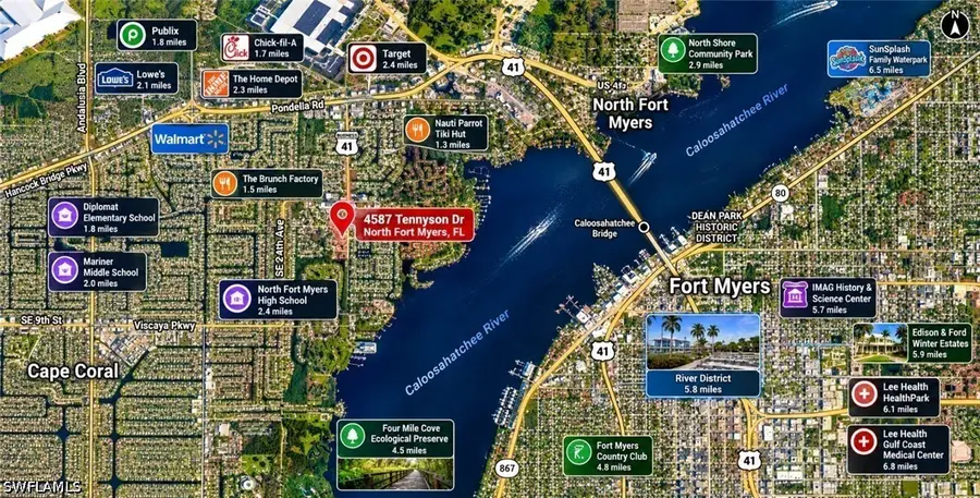 4587 Tennyson Drive, North Fort Myers, FL 33903 - #3