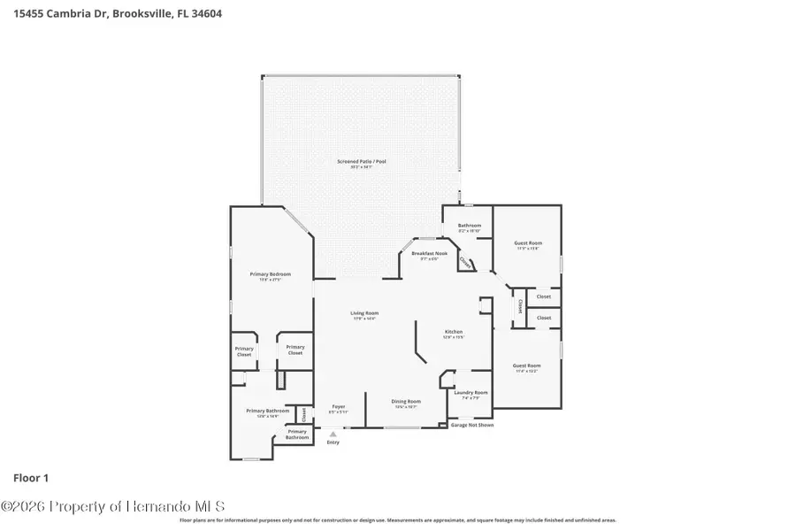 15455 Cambria Drive, Brooksville, FL 34604 - #3