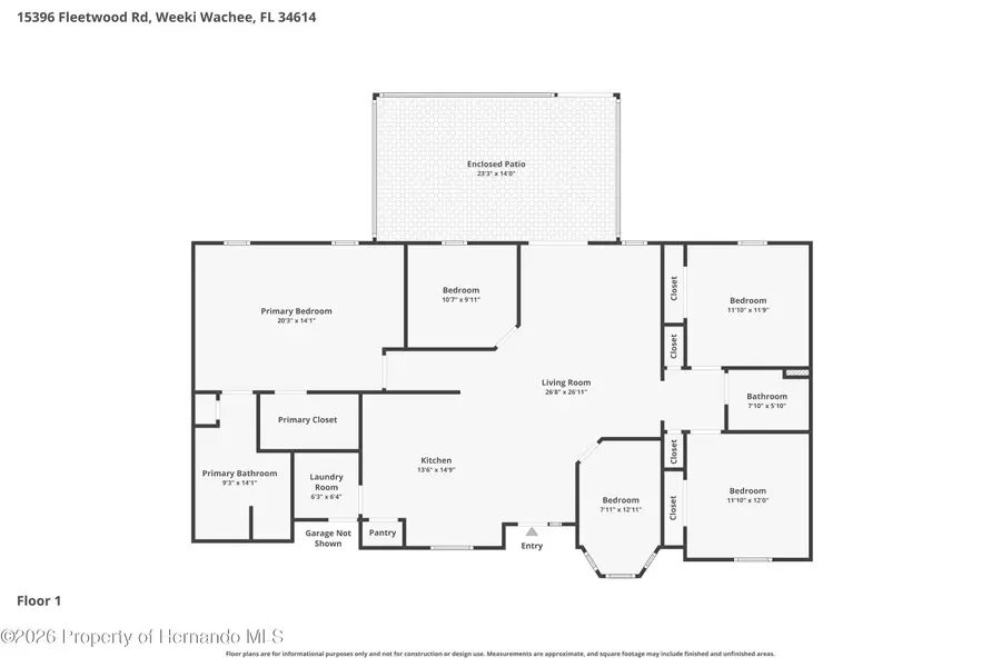 15396 Fleetwood Road, Brooksville, FL 34614 - #2