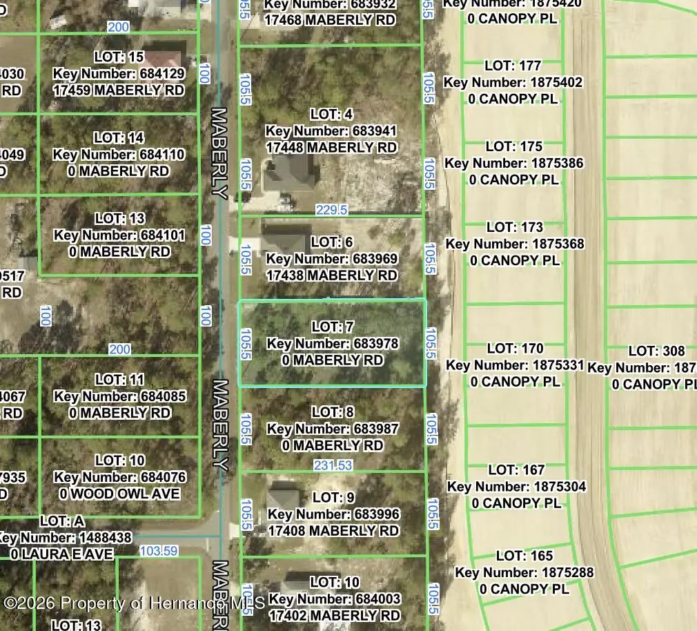 0 Maberly Road, Weeki Wachee, FL 34614 - #1