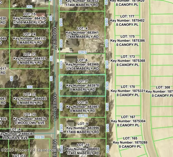 0 Maberly Road, Weeki Wachee, FL 34614