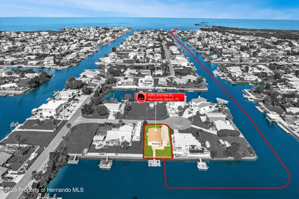 4392 3rd Isle Drive, Hernando Beach, FL 34607