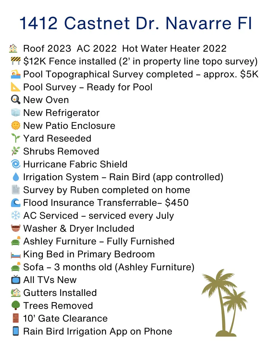 1412 Castnet Drive, Navarre, FL 32566 - #3