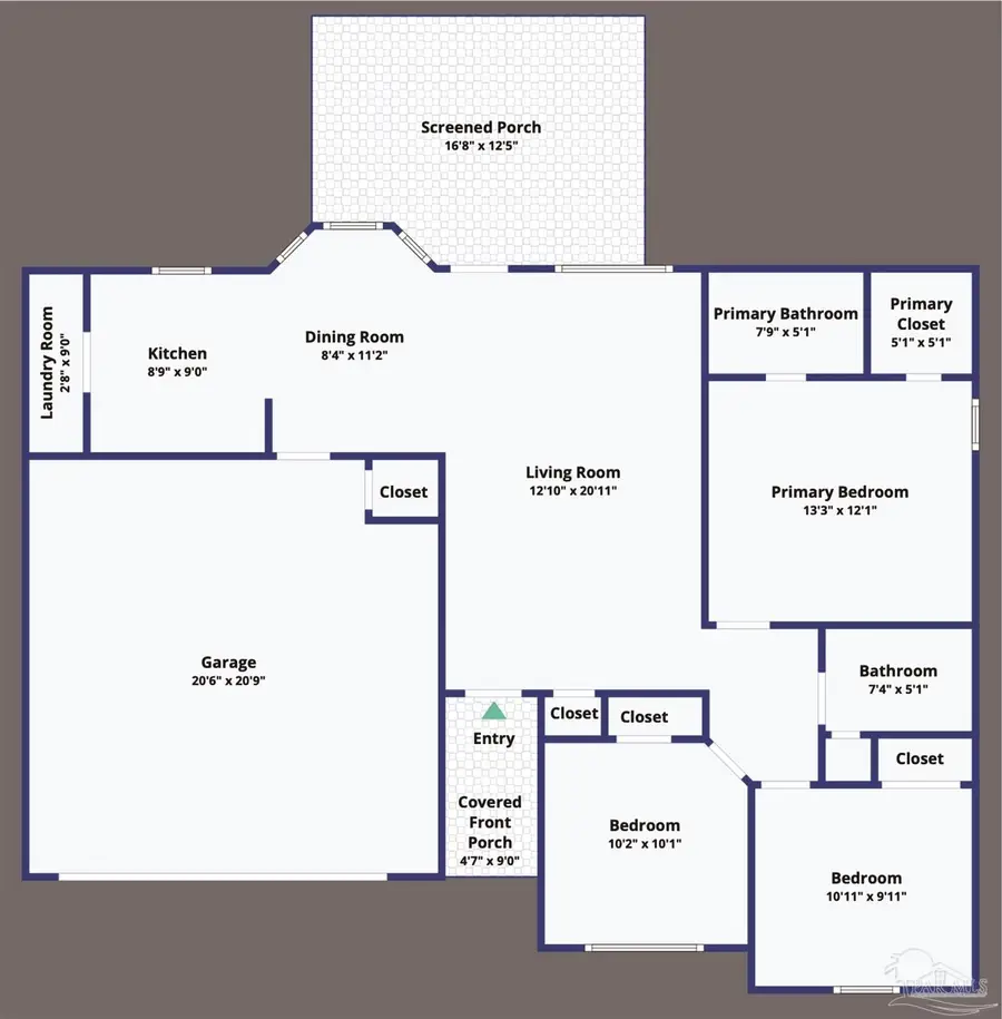 4536 Arcadia St, Milton, FL 32583 - #3