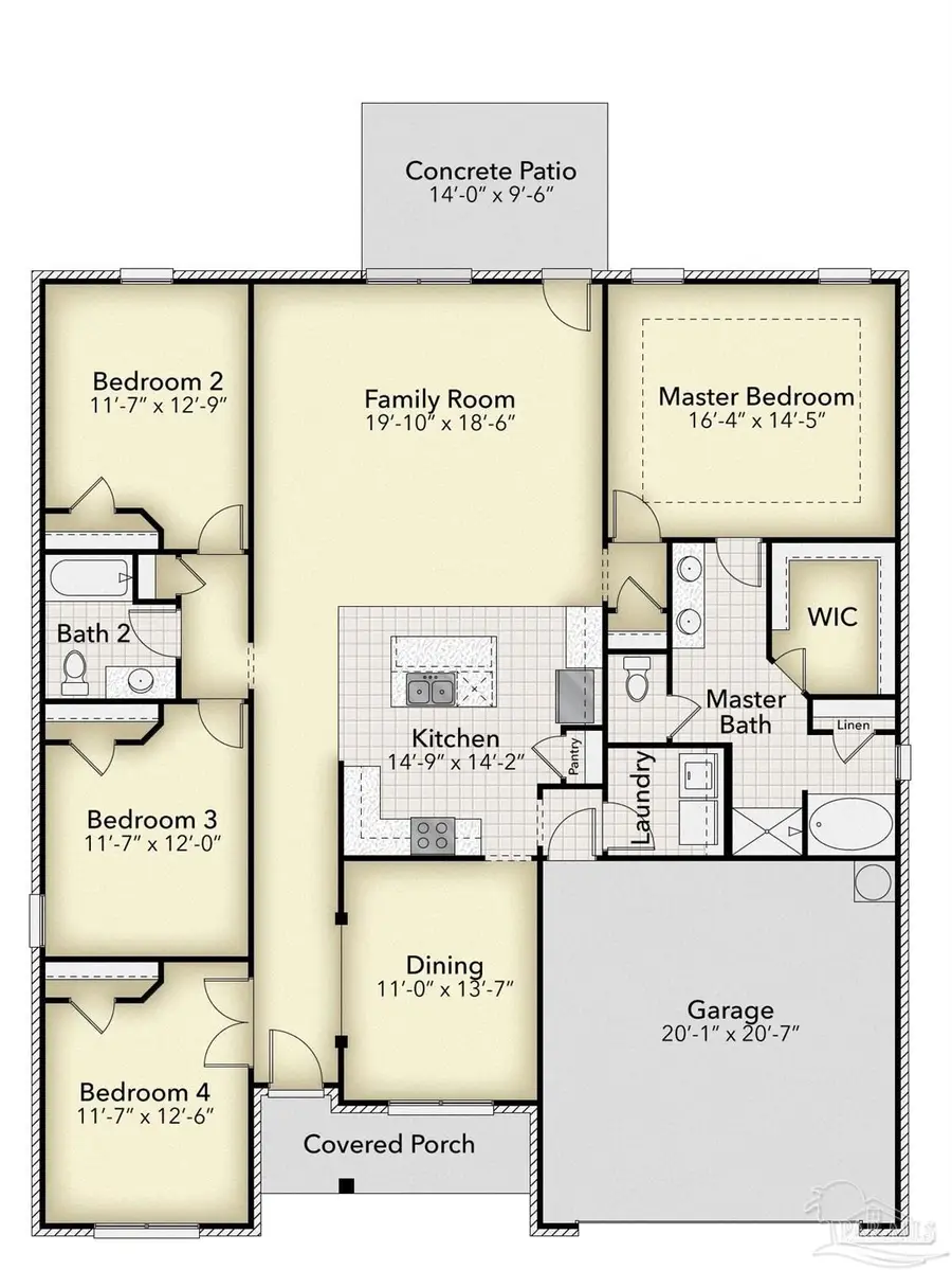 5243 Muscadine Way, Milton, FL 32570 - #2
