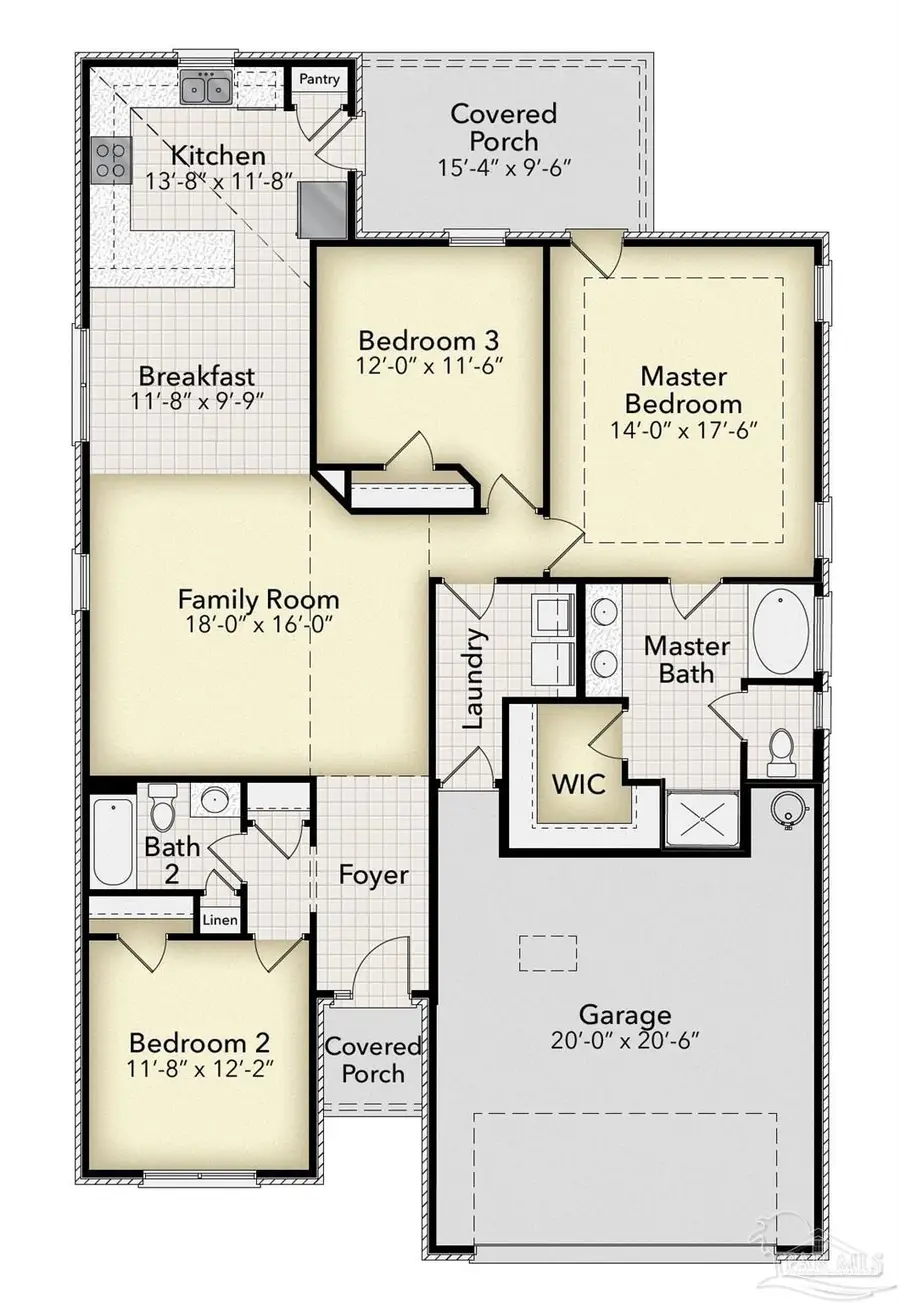 5887 Grayton Park Ln, Pace, FL 32571 - #2