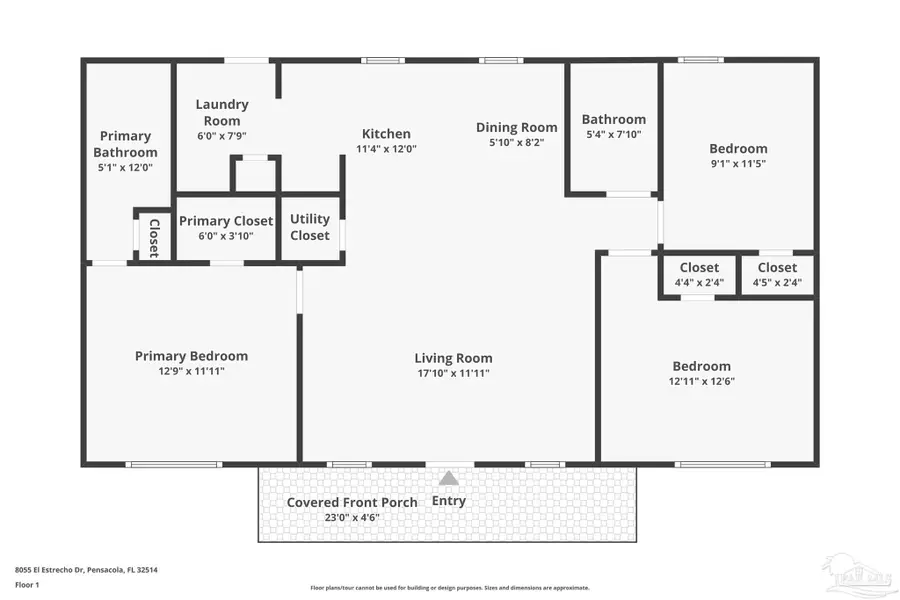 8055 El Estrecho Dr, Pensacola, FL 32514 - #2