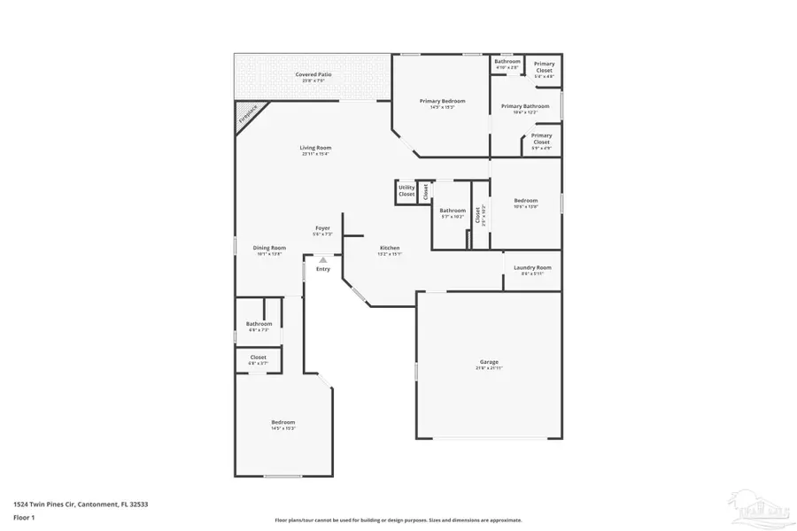 1524 Twin Pines Cir, Cantonment, FL 32533 - #3