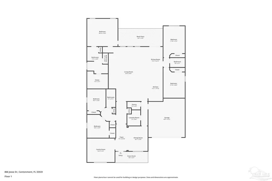 866 Jesse Dr, Cantonment, FL 32533 - #2
