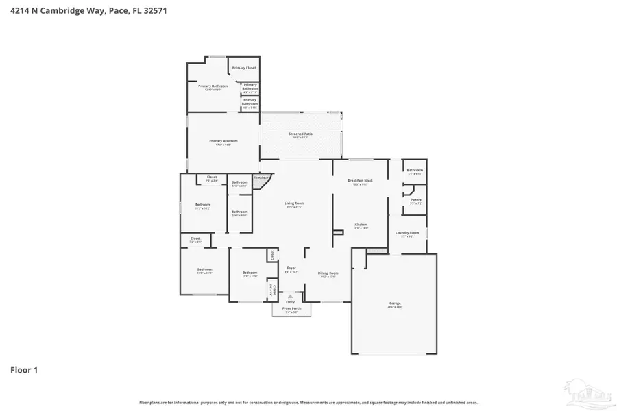 4214 N Cambridge Way, Pace, FL 32571 - #3