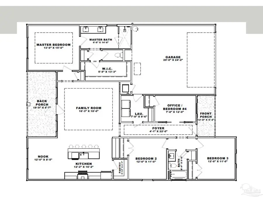 5117 Persimmon Hollow Rd, Milton, FL 32583 - #3