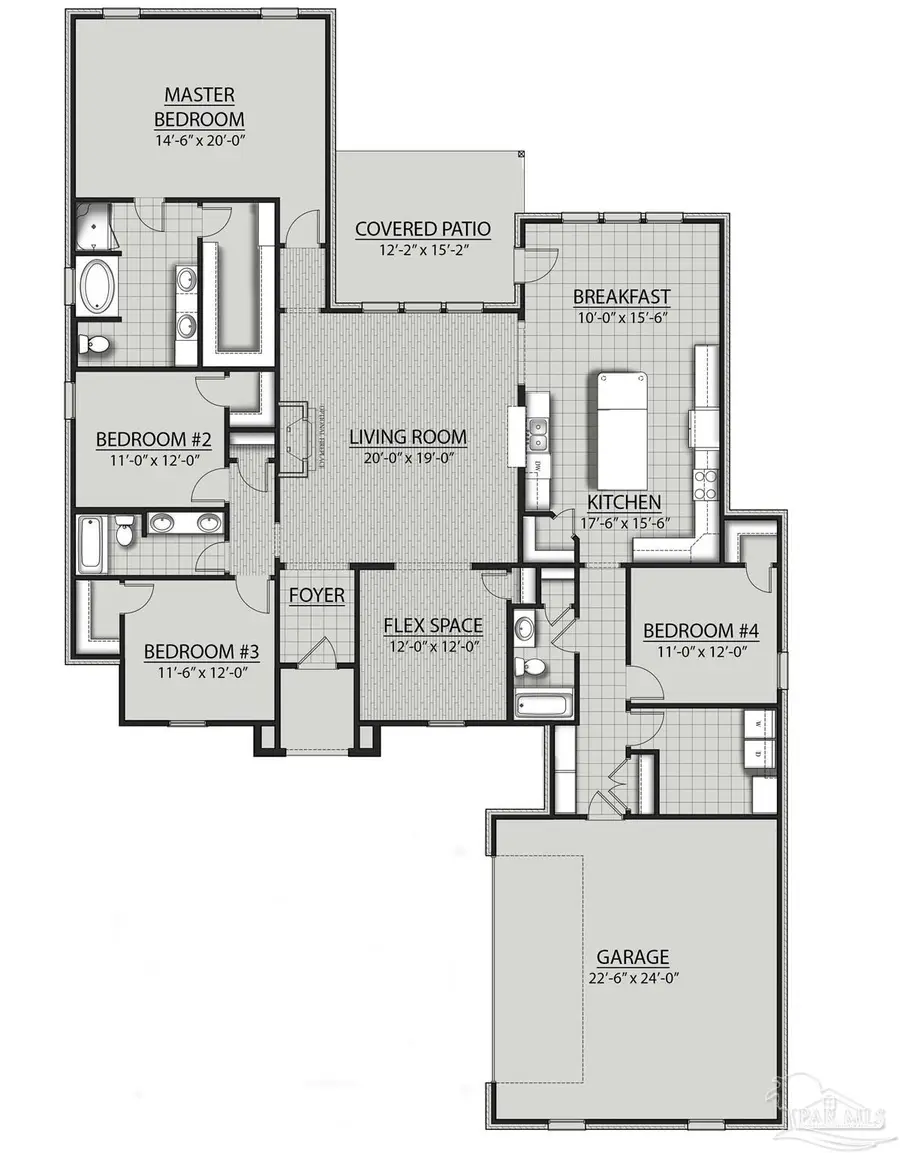 2944 Mountain Laurel Tr, Cantonment, FL 32533 - #2