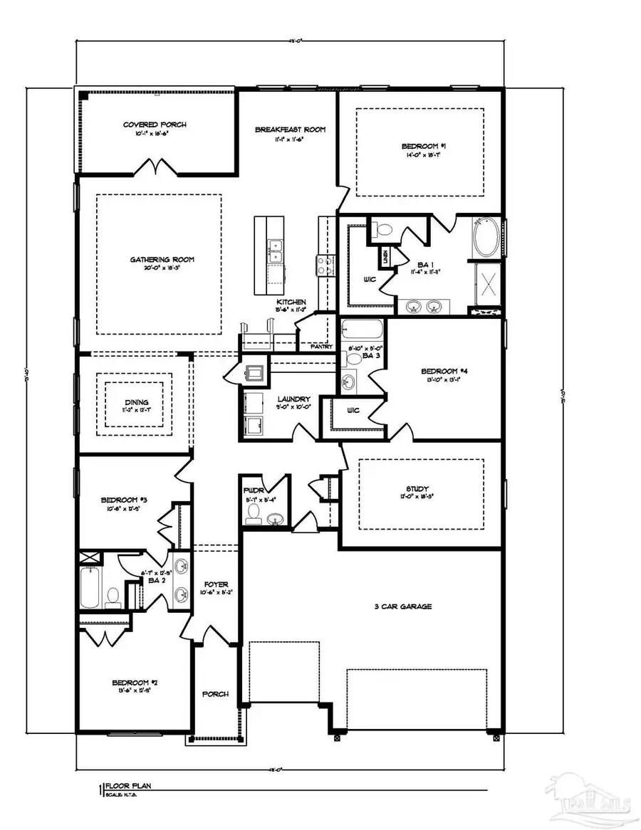5544 Briset St, Milton, FL 32583 - #2