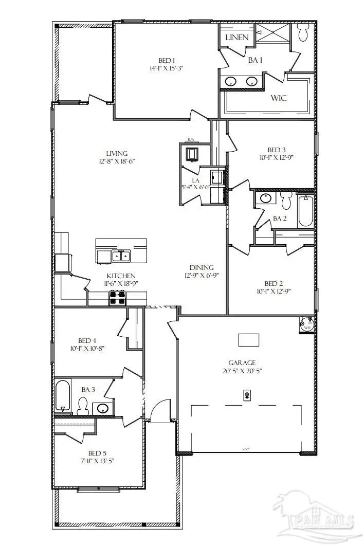 5888 Tripletail Dr, Milton, FL 32583 - #2