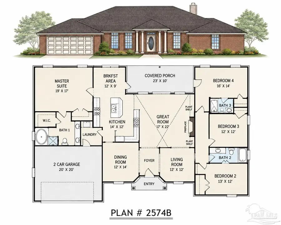 1804 Condor Dr, Cantonment, FL 32533 - #2