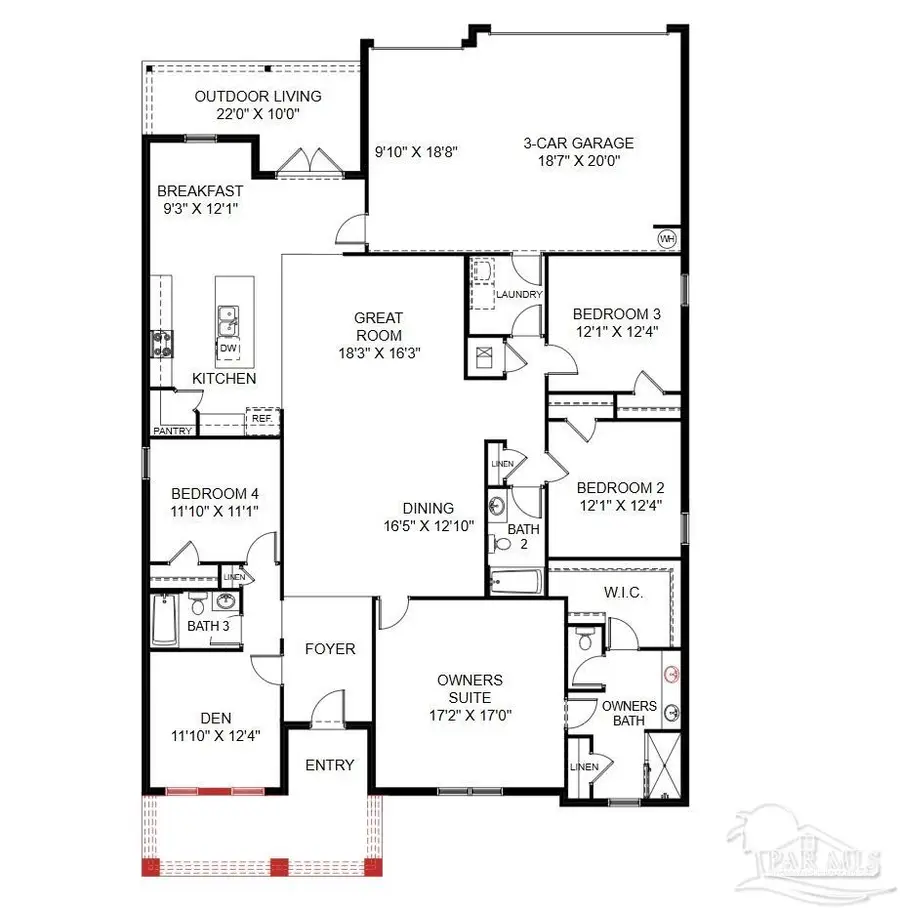 3618 Mahogany Dr, Pace, FL 32571 - #2