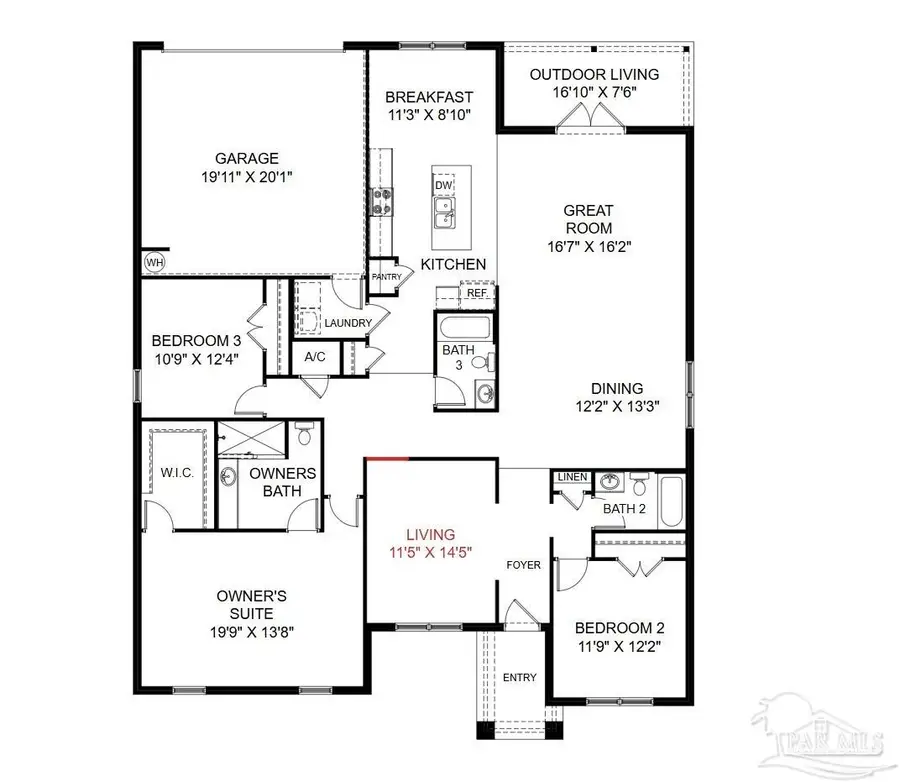 3630 Mahogany Dr, Pace, FL 32571 - #2