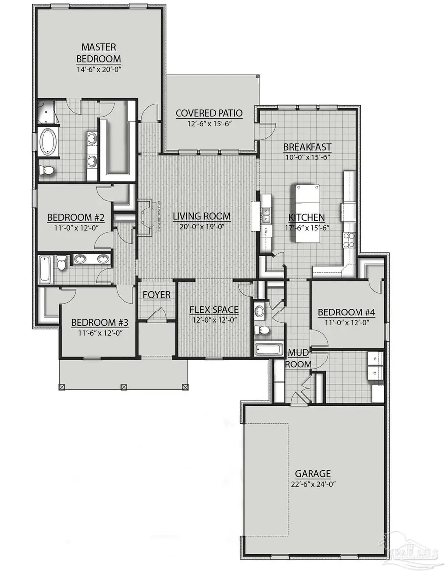 2936 Mountain Laurel Tr #LOT 3E-2, Cantonment, FL 32533 - #3