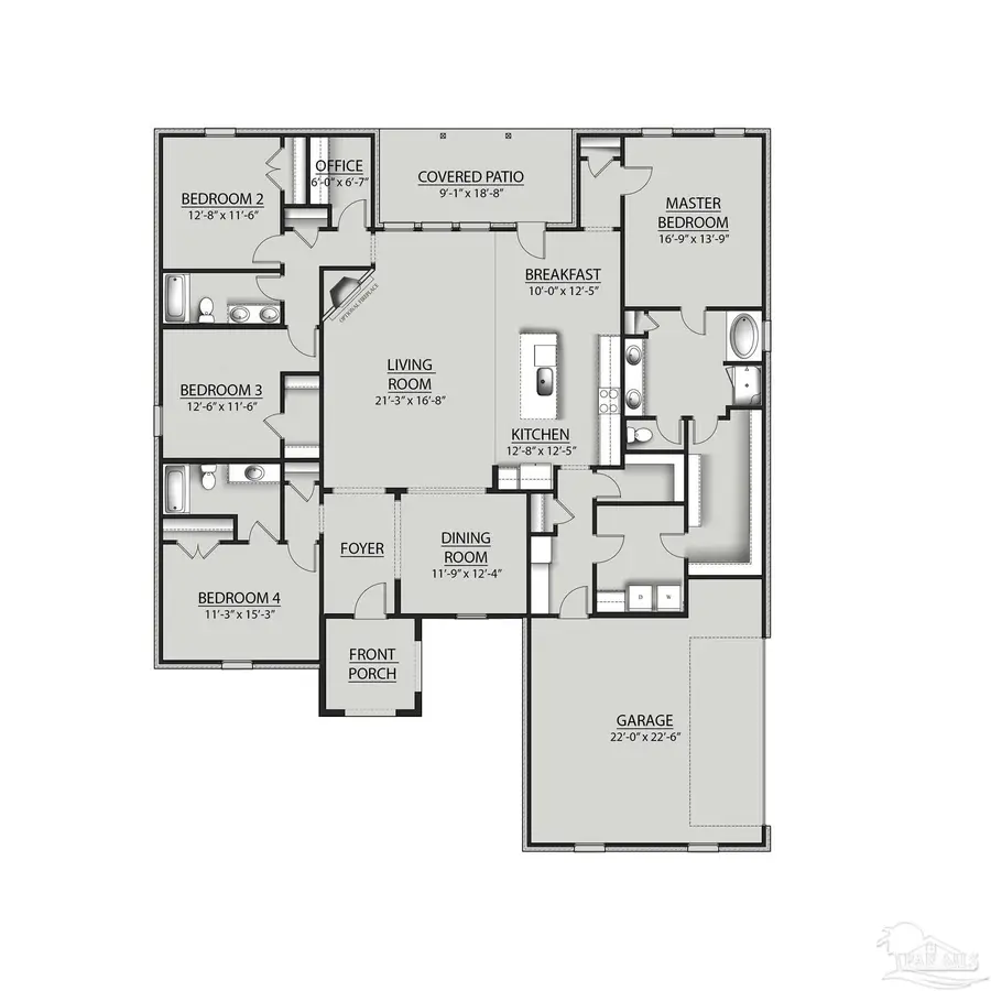 2206 Royal Fern Ln #LOT 2A-2, Cantonment, FL 32533 - #2