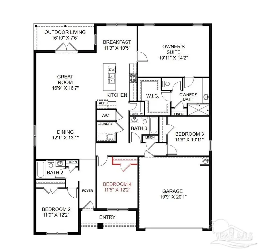 6983 Cottage Row St #12D, Pace, FL 32571 - #2