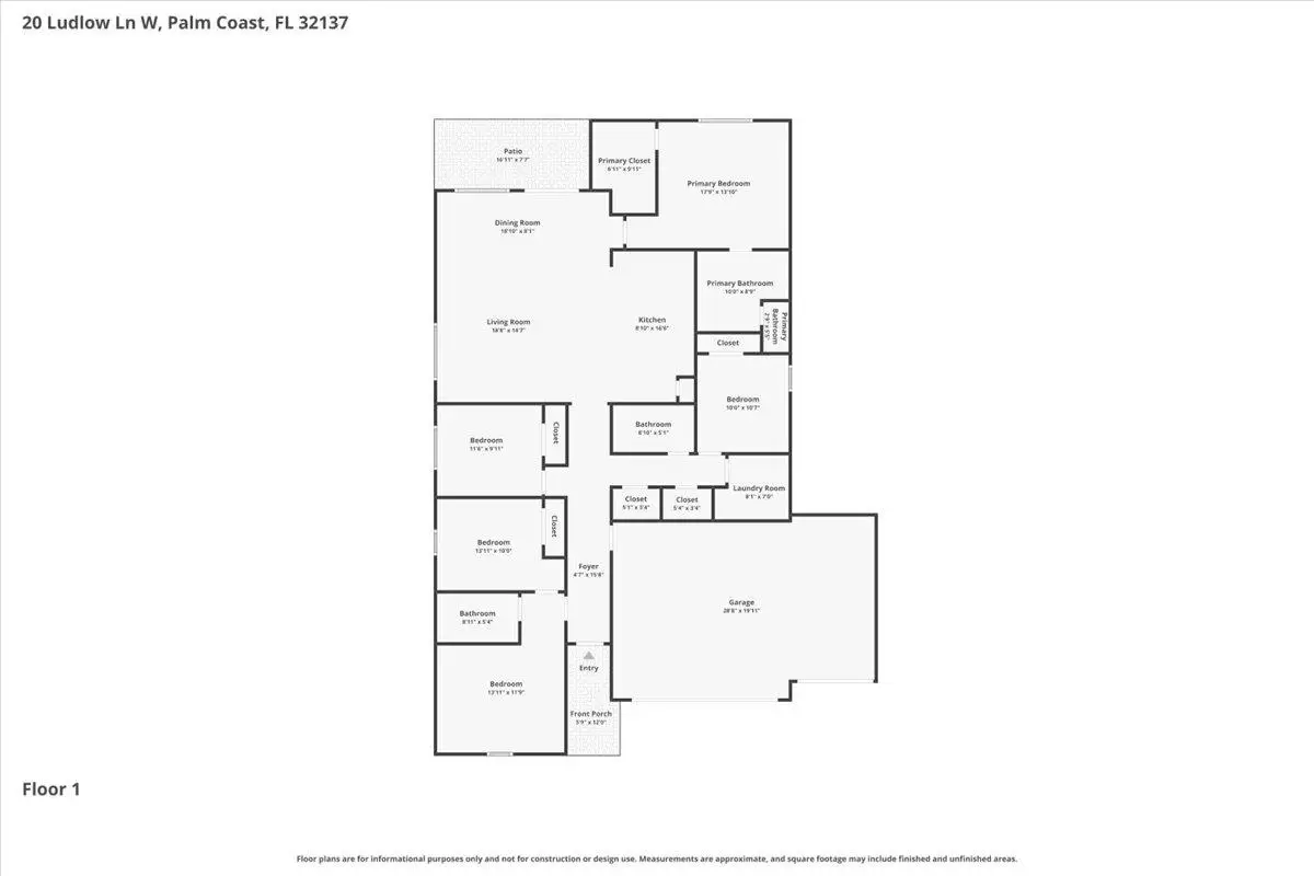 20 Ludlow Ln, Palm Coast, FL 32137 - #1