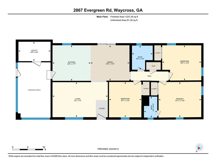 2867 Evergreen Road, Waycross, GA 31501 - #2