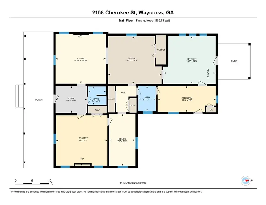 2158 Cherokee Street, Waycross, GA 31503 - #2