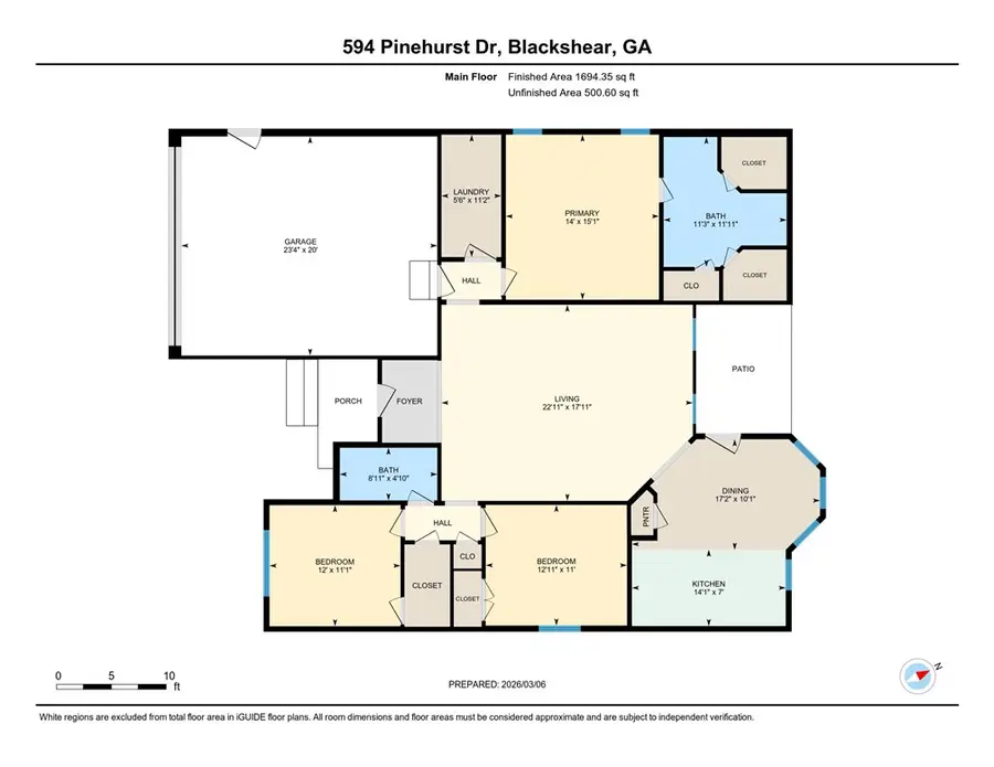 594 Pinehurst Drive, Blackshear, GA 31516 - #2