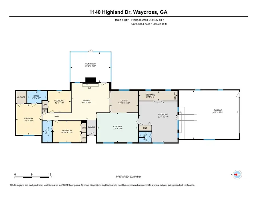 1140 Highland Drive, Waycross, GA 31503 - #2