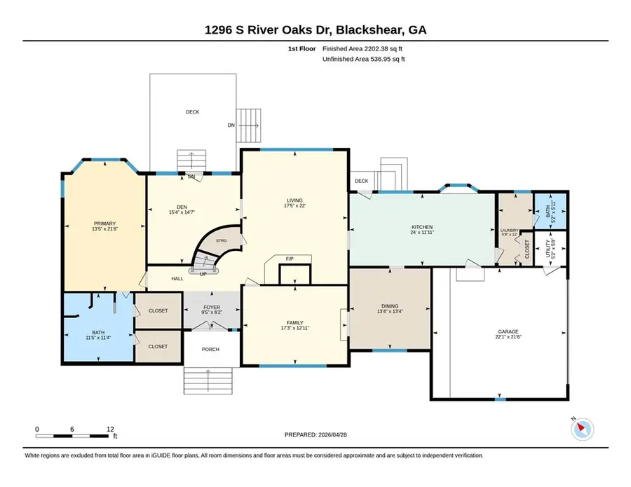 1296 South River Oaks Drive, Blackshear, GA 31516 - #2