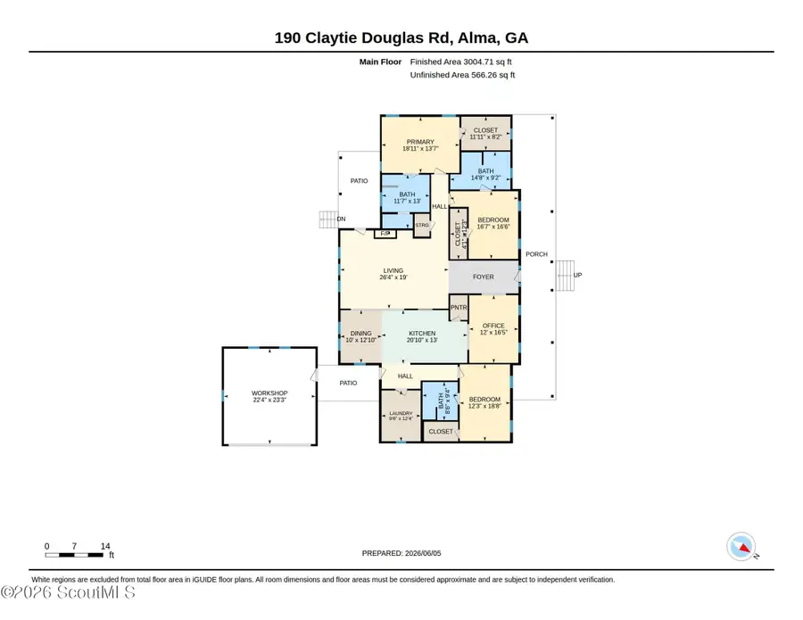 190 Claytie Douglas Road, Alma, GA 31510 - #2