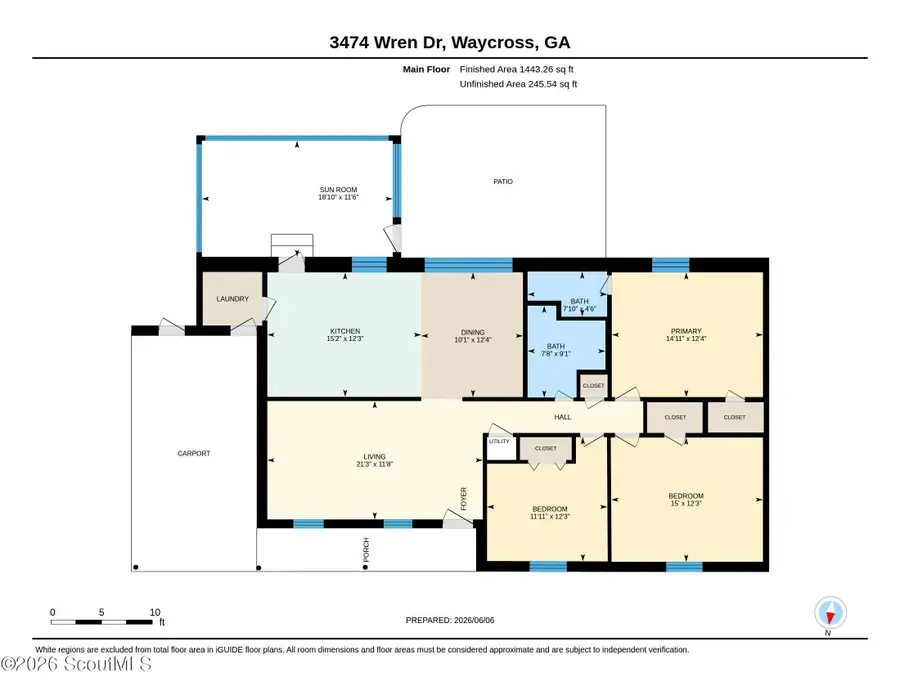 3474 Wren Drive, Waycross, GA 31503 - #2