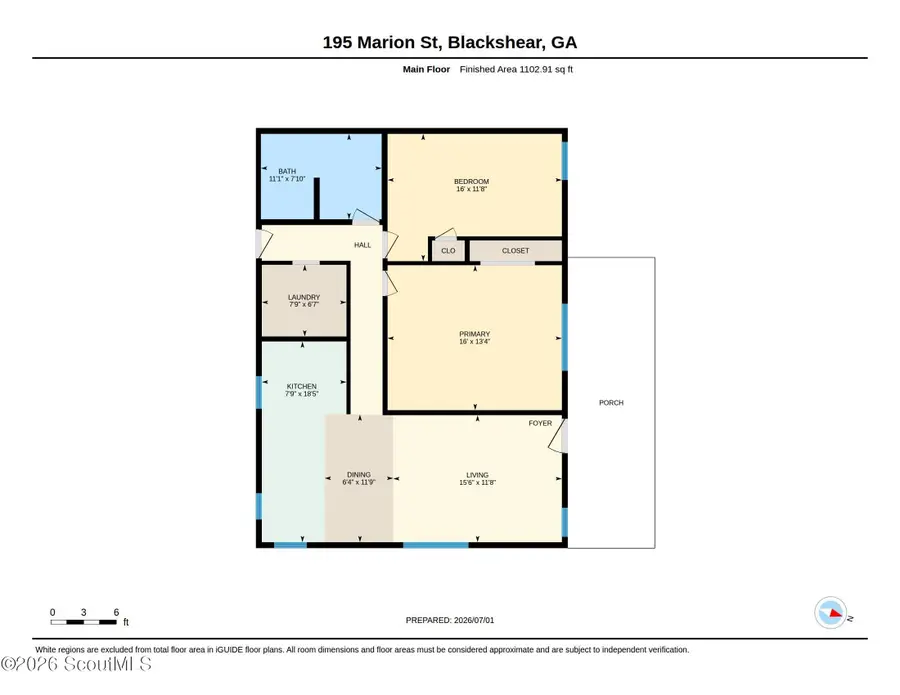 195 Marion Street, Blackshear, GA 31516 - #2