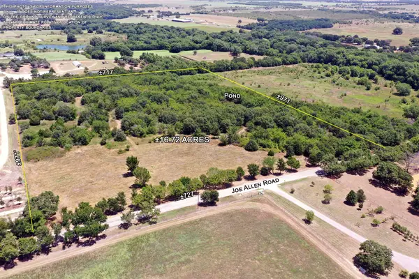 16.72AC Joe Allen Road, Pilot Point, TX 76258