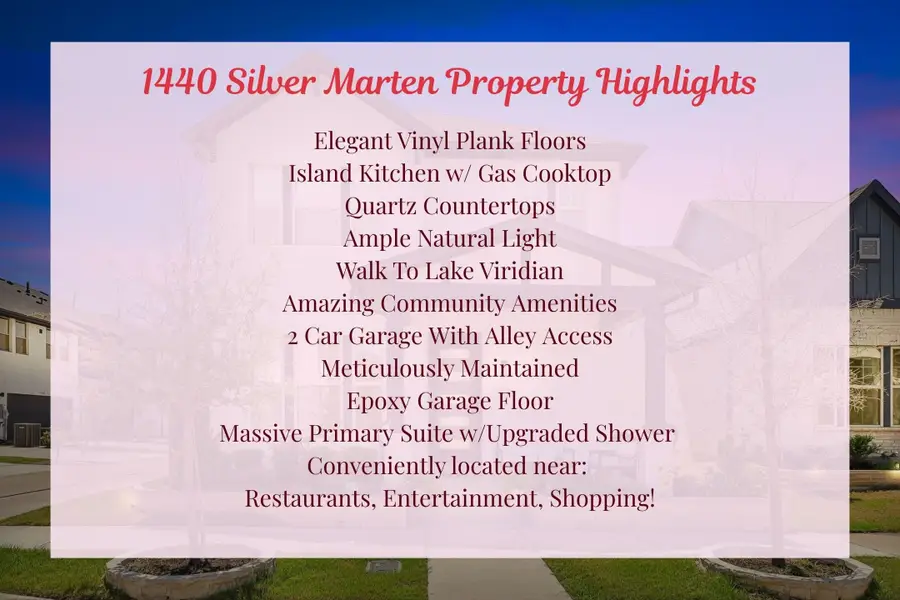1440 Silver Marten Trail, Arlington, TX 76005 - Image #2