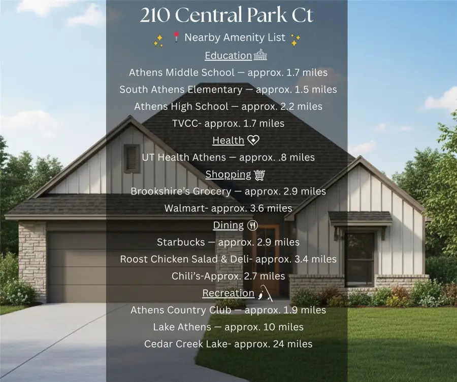 210 Central Park Court, Athens, TX 75751 - #3