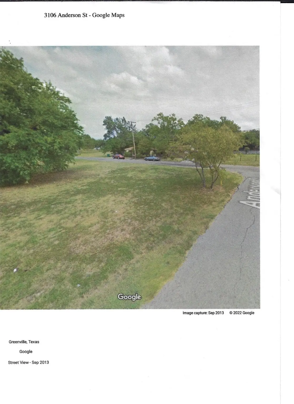 3218 Anderson Street, Greenville, TX 75401 - Image #1