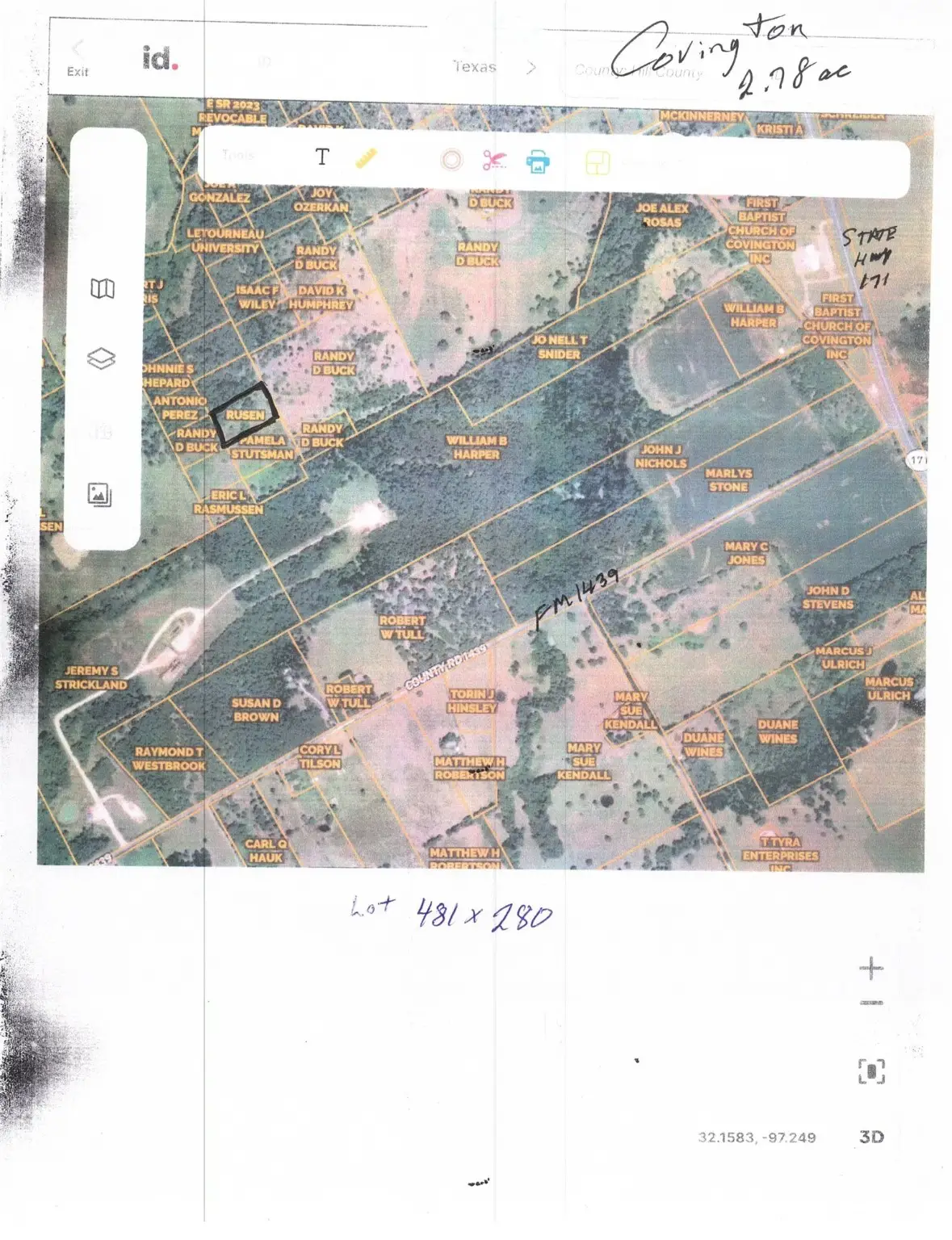 TBD Tbd, Covington, TX 76636 - Image #1