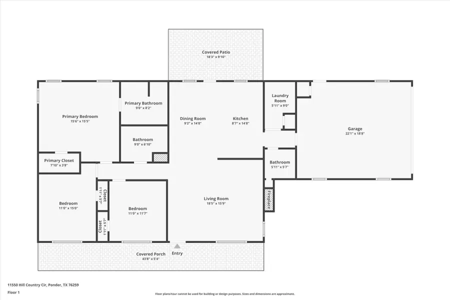 11550 Hill Country Circle, Ponder, TX 76259 - Image #2