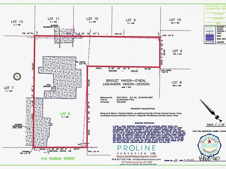 415 Thomas Street, Terrell, TX 75160 - Image #1