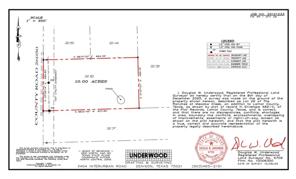 Lot 26 County Road 26050, Roxton, TX 75415