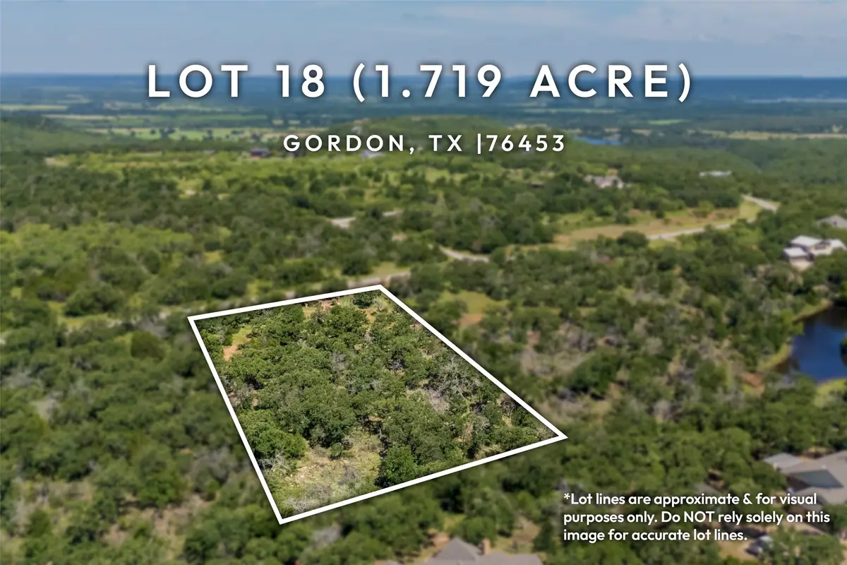 lot 18 Canyon Lake Road, Gordon, TX 76453 - Image #1
