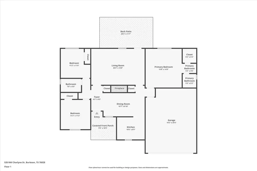 520 NW Charlyne Drive, Burleson, TX 76028 - Image #2