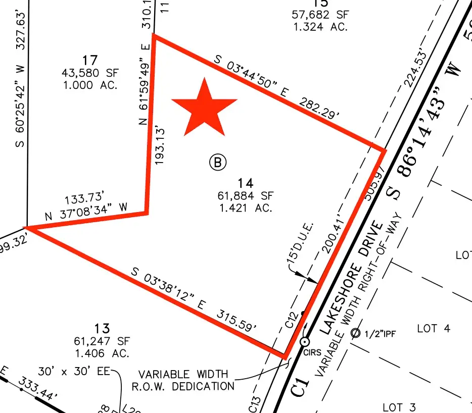 TBD Lot 14 Lakeshore Drive, Waxahachie, TX 75165 - Image #1