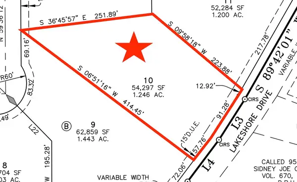 TBD Lot 10 Lakeshore Drive, Waxahachie, TX 75165