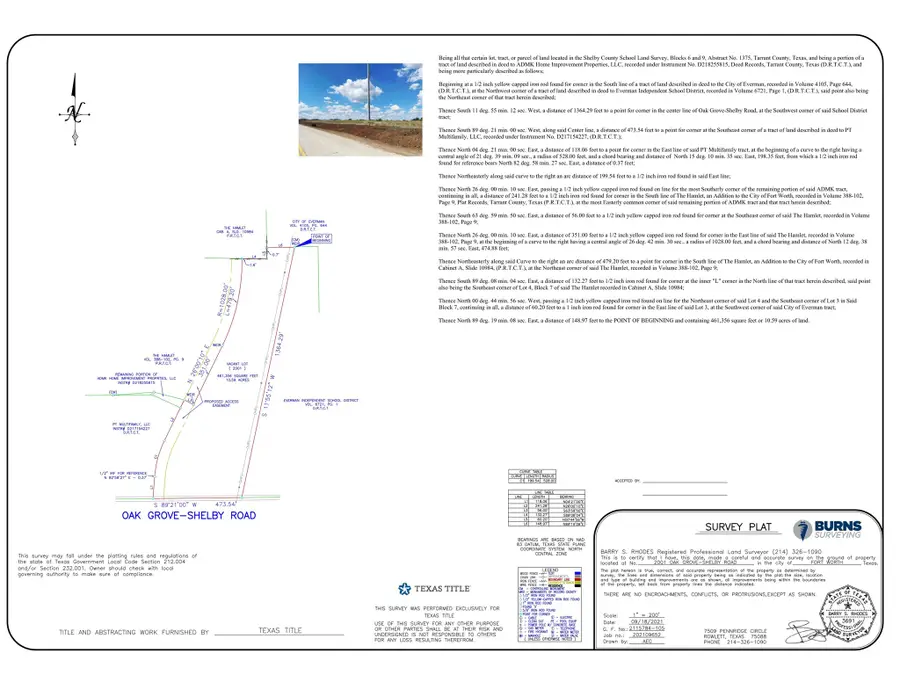 2001 Oak Grove Shelby Rd, Fort Worth, TX 76140 - #2