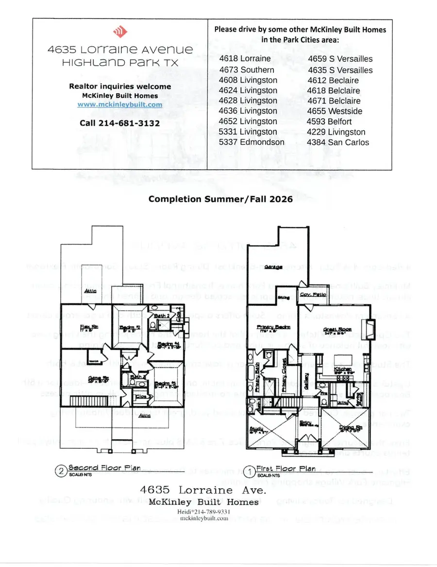 4635 Lorraine Avenue, Highland Park, TX 75209 - #2
