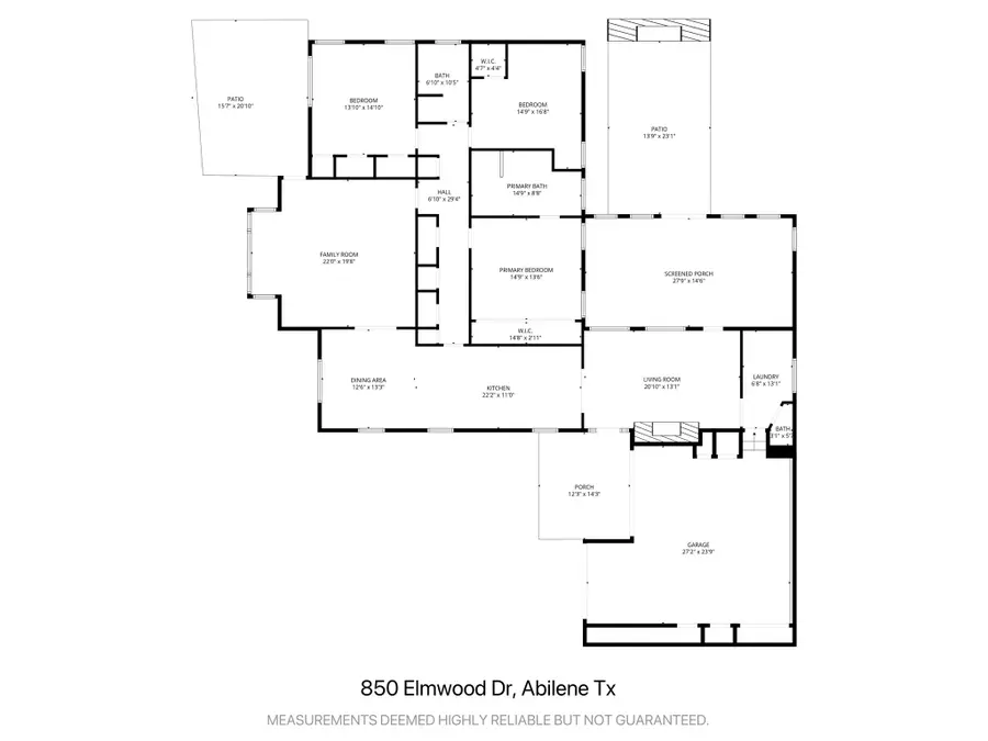 850 Elmwood Drive, Abilene, TX 79605 - #2